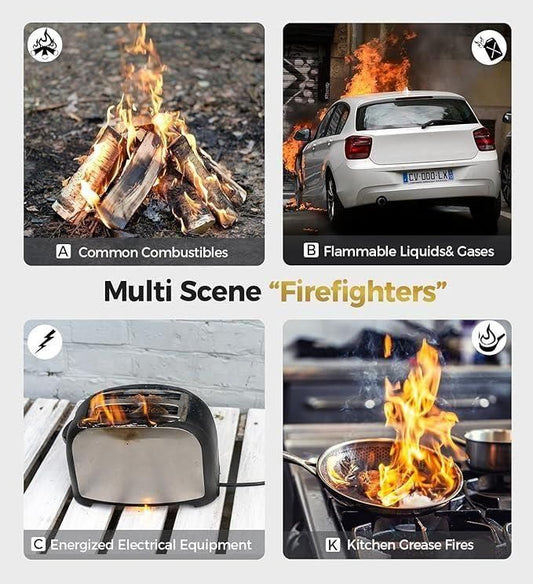 Car Fire Stop - Emergency Fire Response Spray 500ml Each (Pack of 2)