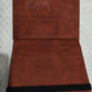 PU Leather Travel Document Holder for Men & Women