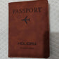 PU Leather Travel Document Holder for Men & Women