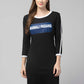 Women's Cotton Graphic Print T-shirt Short Dress