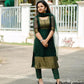 Premium Jacquard Chiffon Kurti Pant Sets
