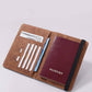 PU Leather Travel Document Holder for Men & Women
